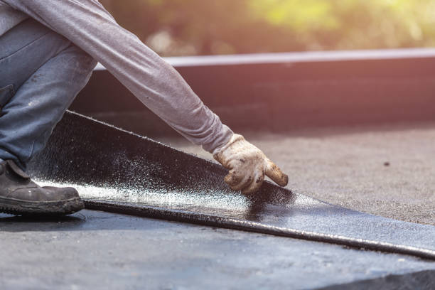 Professional Basement Waterproofing technician working in Jonesborough, TN
